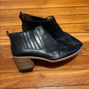 MADEWELL Myles Ankle Boots Booties Black Leather